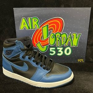 ❌SOLD❌Jordan 1 High ‘Dark Marina Blue’